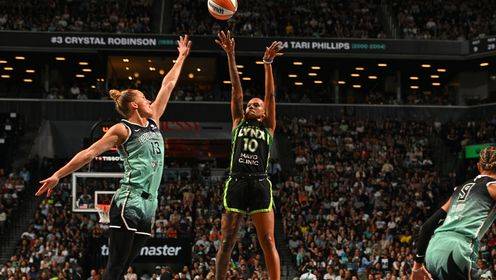 WNBA常规赛 明尼苏达山猫  75 - 85  纽约自由人 全场集锦