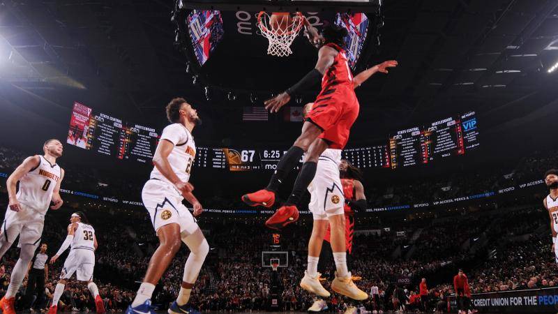 ??格蘭特罰球絕殺！開拓者險(xiǎn)勝掘金 楊瀚森未出戰(zhàn) 約基奇準(zhǔn)三雙