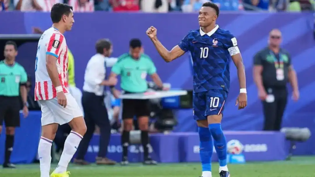  姆巴佩点球制胜 法国1-0淘汰巴拉圭