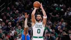 填滿數(shù)據(jù)欄！塔圖姆12中5拿到19分12板7助3斷1帽 也有5失誤