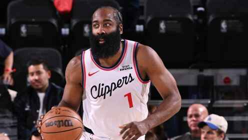 輕松發(fā)揮！哈登14中6拿到21分3板5助1斷 0失誤