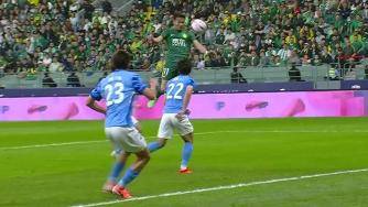  國安1-0領(lǐng)先！塞爾吉尼奧傳中助攻 林良銘后點頭球破門