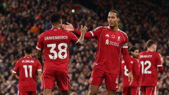  英超-薩拉赫連場(chǎng)破門(mén)大馬丁送禮 利物浦2-0維拉終結(jié)英超4連敗