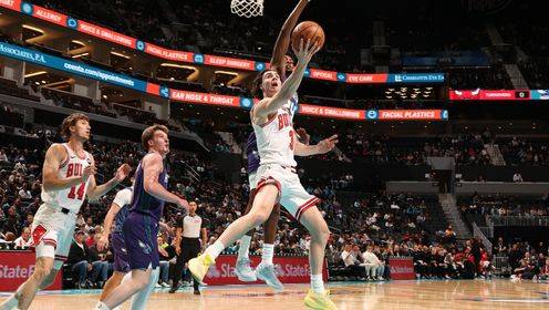 🏀公牛7人上双逆转黄蜂止7连败 吉迪26+11 克尼佩尔砍新高33分