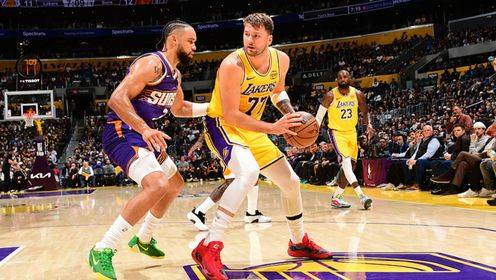 🏀太阳终结湖人7连胜 狄龙33分 詹姆斯惊险上双 东契奇9失误