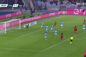  意甲-霍伊伦助攻内雷斯单刀制胜 罗马0-1那不勒斯