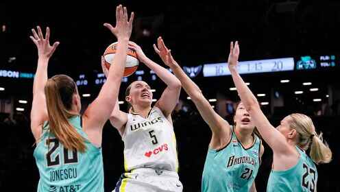  07月08日WNBA常规赛 达拉斯飞翼88-77纽约自由人