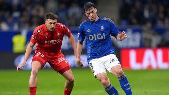 西甲-雙方互交白卷 皇家?jiàn)W維耶多0-0悶平奧薩蘇納