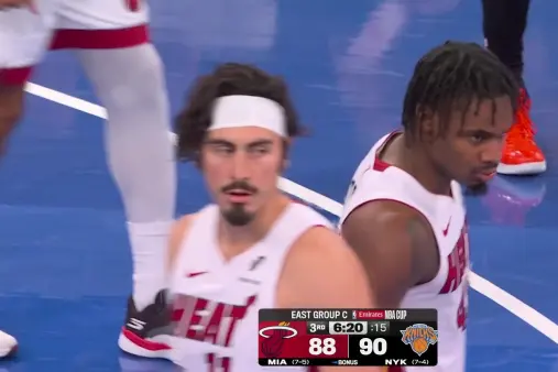 【全場回放】 尼克斯vs熱火 (徐秦威)