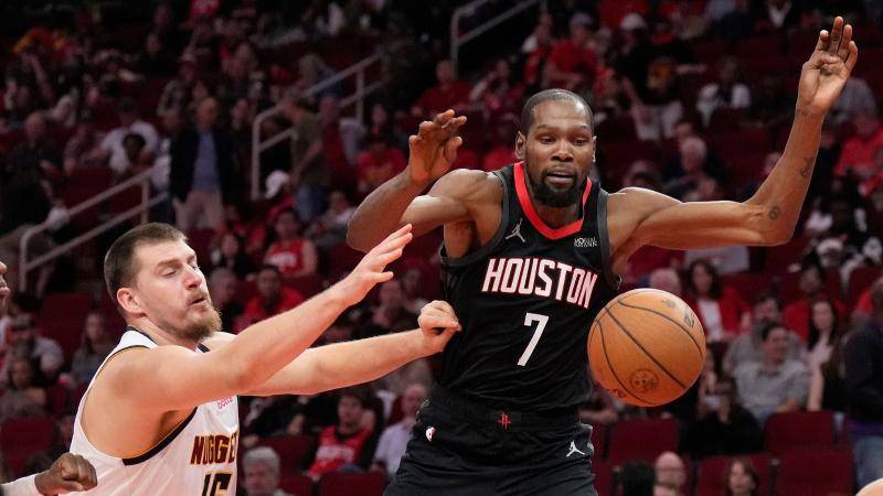 🏀火箭卡位战不敌掘金 约基奇34+10+9 谢泼德空砍生涯新高27分