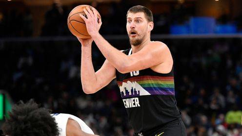 9投稍稍流汗！约基奇大秀传球9中5&三分4中3轻松砍下17分10板16助