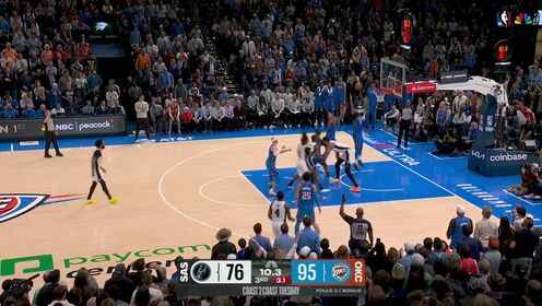 ??雷霆復仇馬刺取4連勝 亞歷山大34分 杰倫威20分 文班亞馬17+7