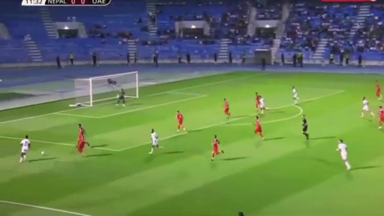  世预赛-苏海勒梅开二度 阿联酋4-0尼泊尔小组第一提前出线
