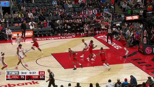 巴恩斯vs火箭空砍31+5集錦