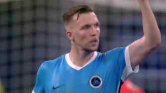 卡爾采夫小角度抽射連場(chǎng)破門，新鵬城暫1-3落后玉昆