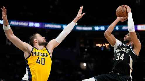 ??雄鹿送步行者13連敗 字母哥三節(jié)31+14+8 內(nèi)史密斯新高32分