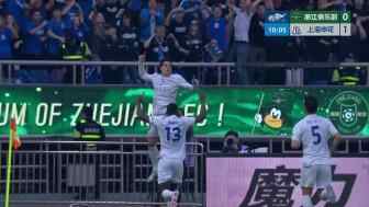 精彩啊！特謝拉不停球凌空撩射破門(mén)先下一城