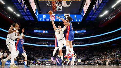 ??活塞擊敗掘金取3連勝 坎寧安29+10 約基奇24+15 穆雷32+8