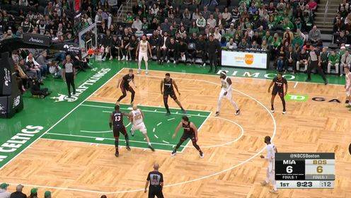 帶隊(duì)能力強(qiáng)悍！布朗vs熱火全面發(fā)揮30+9+7集錦