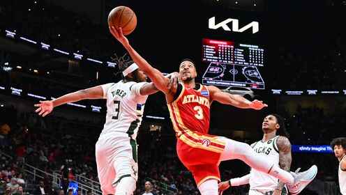 ??老鷹輕取雄鹿9連勝 約翰遜23+10+12 麥科勒姆30分 羅林斯22+8