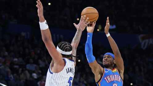 ??雷霆大勝魔術 亞歷山大三節22+9 哈滕三雙 班凱羅17中6