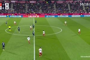 两级反转！奥纳西前插抽射破门，皇马进球被吹后反被进！