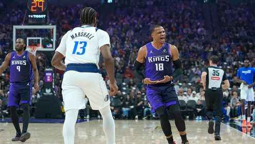 ??國王擊退獨行俠 威少21+5+9 弗拉格23+6+5 濃眉缺陣