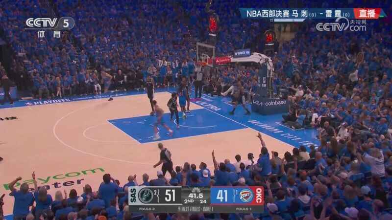 ?馬刺雙加時勝雷霆搶占先機 文班亞馬41+24 哈珀24+11+6+7斷