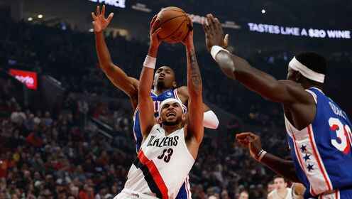 ??開拓者大勝76人迎3連勝 卡馬拉新高8三分30分 楊瀚森2分1板