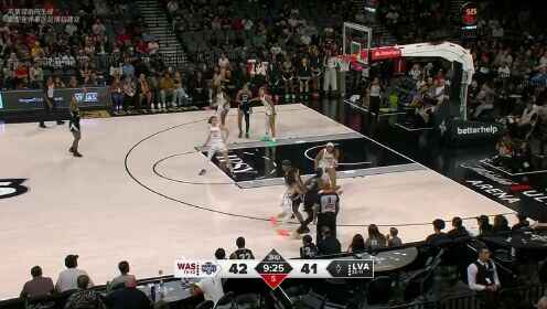  WNBA常规赛 华盛顿神秘人 76 - 86 拉斯维加斯王牌