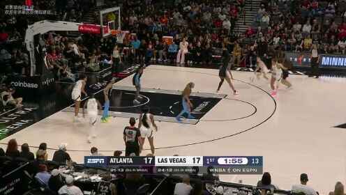  WNBA常规赛 亚特兰大梦想 97 - 82 拉斯维加斯王牌