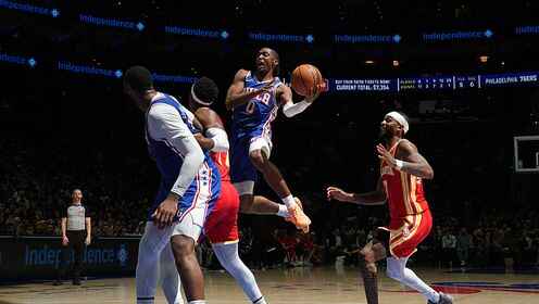 ??老鷹力克76人 約翰遜32+10+5 恩比德缺陣 馬克西27分