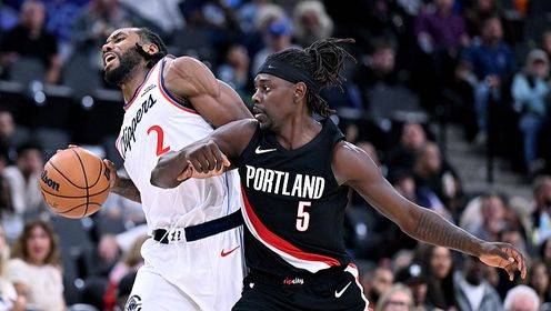 ??楊瀚森4分20秒2分1板 開拓者不敵快船 小卡30+10 哈登20+6+13