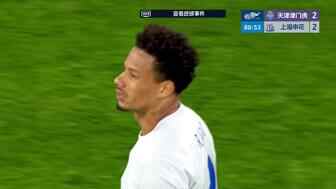 再度扳平！謝鵬飛傳中助攻 拉唐頭球破門