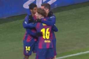 上場就建功！拉什福德助攻萊萬破門，巴薩4-2領先！