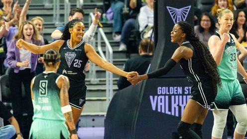 WNBA常規(guī)賽 紐約自由人  58 - 66  金州女武神 全場(chǎng)集錦