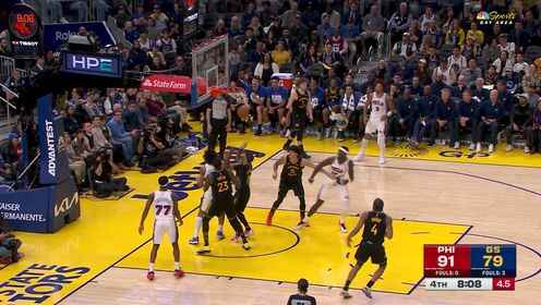 ??76人8人上雙大勝勇士取5連勝 埃奇庫姆25+7+7 追夢7中2