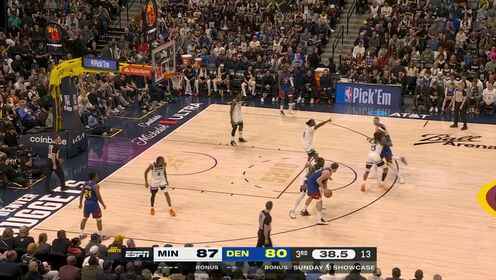 準三雙！約基奇vs森林狼貢獻35+13+9集錦