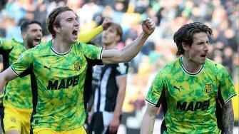 意甲-皮納蒙蒂傳射勞里恩特破門 薩索洛客場2-1逆轉(zhuǎn)烏迪內(nèi)斯