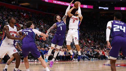 🏀活塞轻取黄蜂 康宁汉姆22+10+10 杜伦19+11 鲍尔14中3&6犯