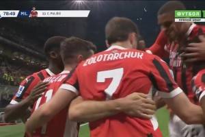  米蘭2-1反超比分！菲利克斯打門被封堵，普利西奇跟進補射破門！