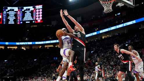 🏀开拓者3人20+擒爵士 杨瀚森登场48秒未出手 克林根21+15+7帽