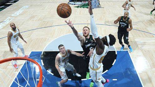 🏀森林狼力克绿军 爱德华兹39+5 杰伦·布朗空砍41+6+7