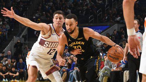 🏀勇士复仇太阳 库里28+10+6 理查德20分+追梦自爆 布克空砍