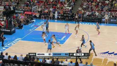  WNBA常规赛 印第安纳狂热 90 - 86 芝加哥天空