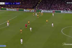 奧多貝爾下底傳中，索蘭克跟進腳后跟搶射破門