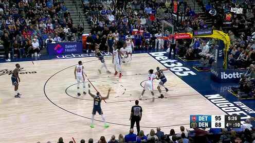 三分失準(zhǔn)6中0！穆雷vs活塞拿到24分10助集錦