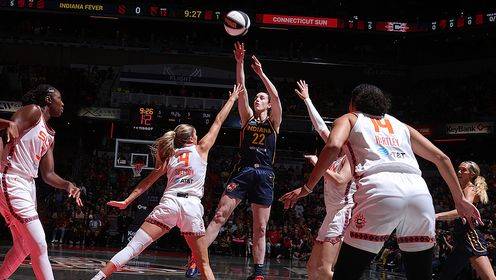 06月18日WNBA常规赛 康涅狄格太阳  71 - 88  印第安纳狂热 全场集锦