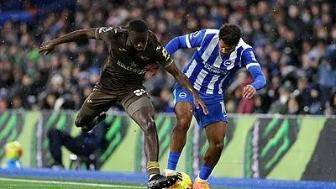 布莱顿2-1逆转小蜜蜂 巴莱巴、德屈佩送点维尔布鲁根补时扑点救主