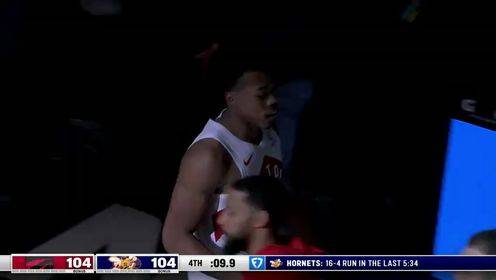 ?这TM新秀？？？？？？克尼佩尔底角断节奏绝平三分轰进！拖入加时！